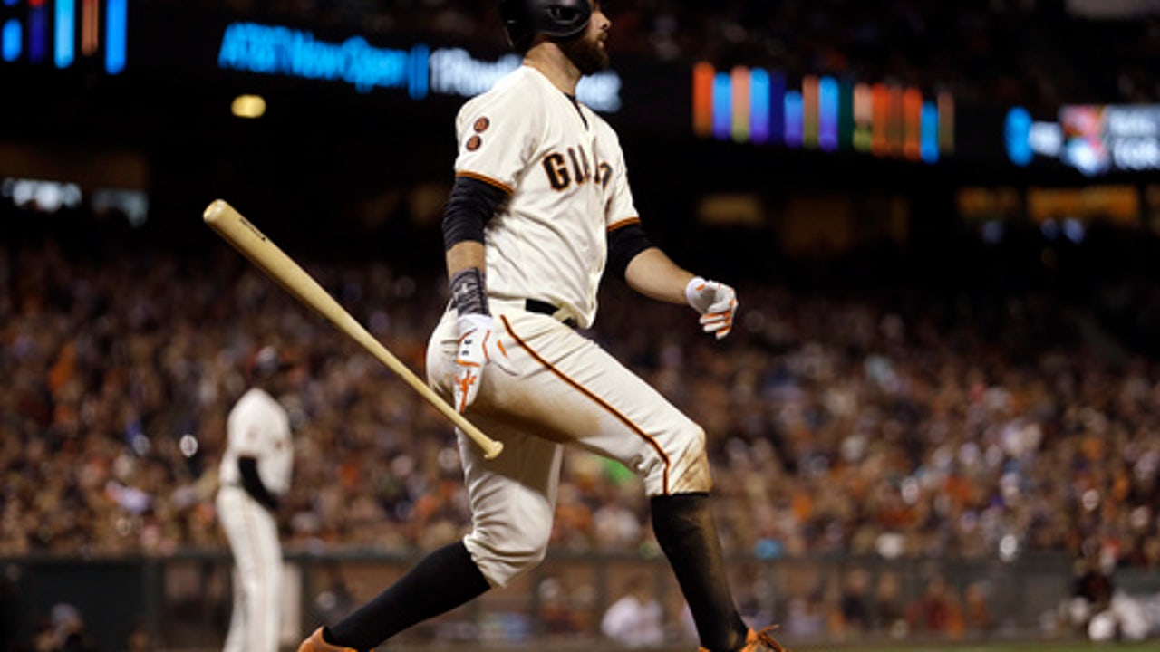 Posey, Pence go back-to-back as Giants beat Rockies 12-3